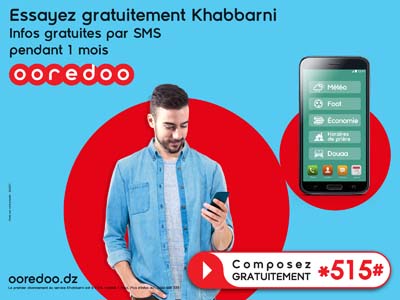 Les nouveautés continuent chez Ooredoo. D. R.